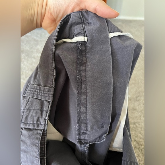 Talbots Stretch Cotton Capris in Blue With Folded Cuffs Women’s Size 14 - Picture 8 of 14